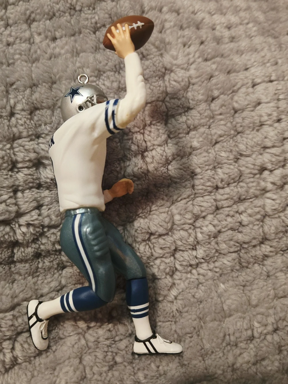 Dallas Cowboys 1996 Hallmark Troy Aikman Ornament and Card NIB